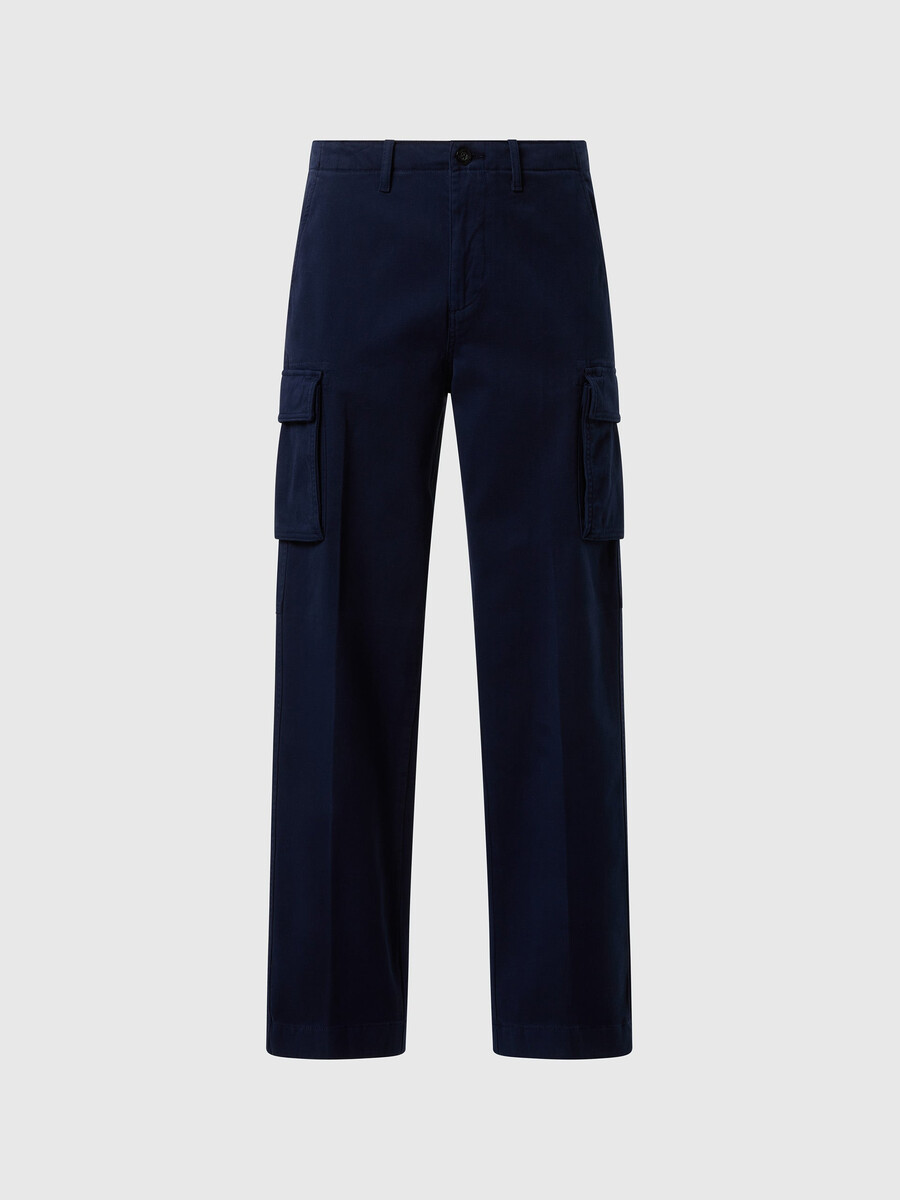 pantalones cargo de gabardina americana