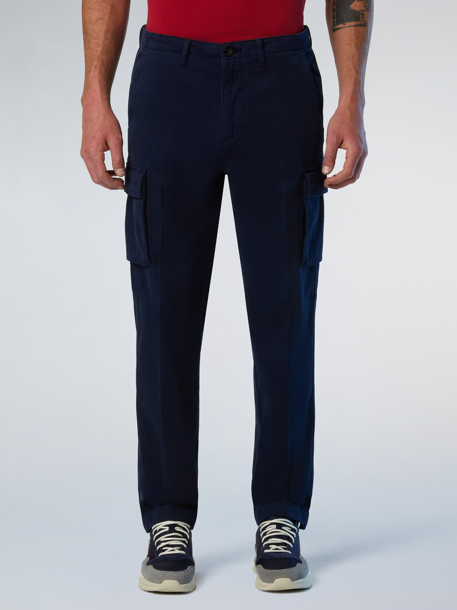 pantalones cargo de gabardina americana