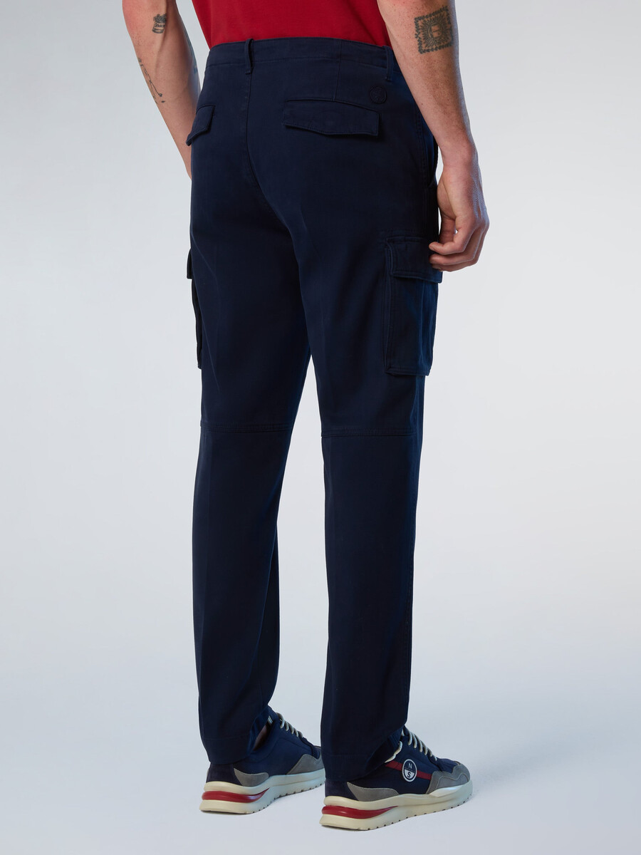 pantalones cargo de gabardina americana