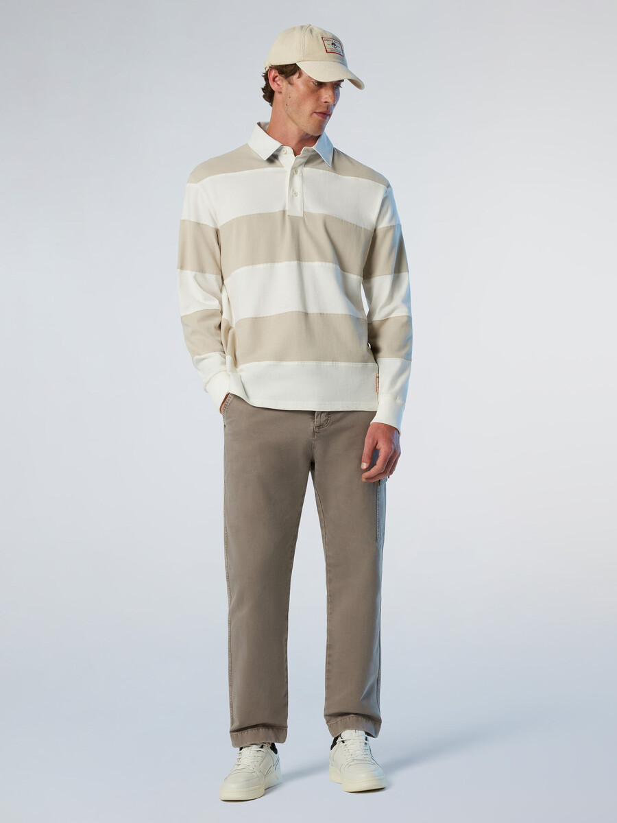 pantalones cargo de gabardina americana