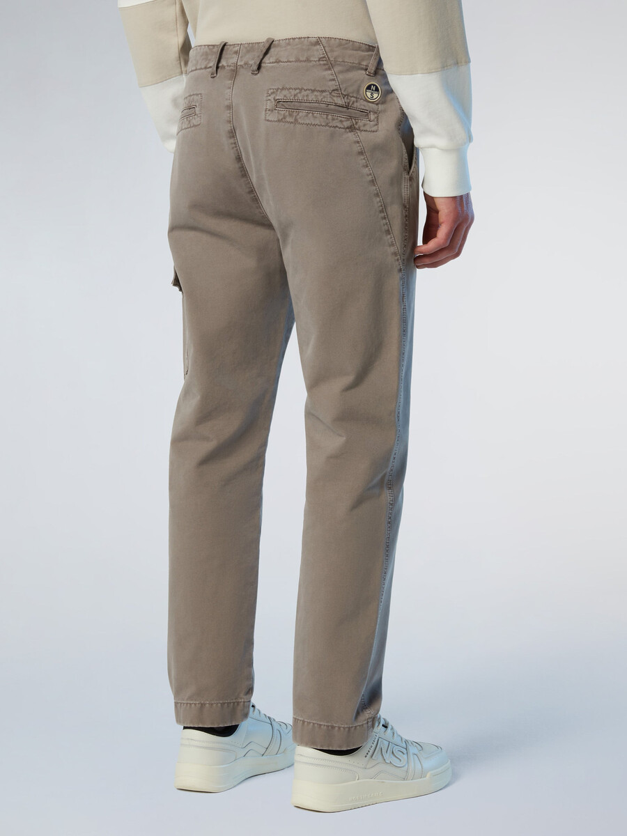 pantalones cargo de gabardina americana