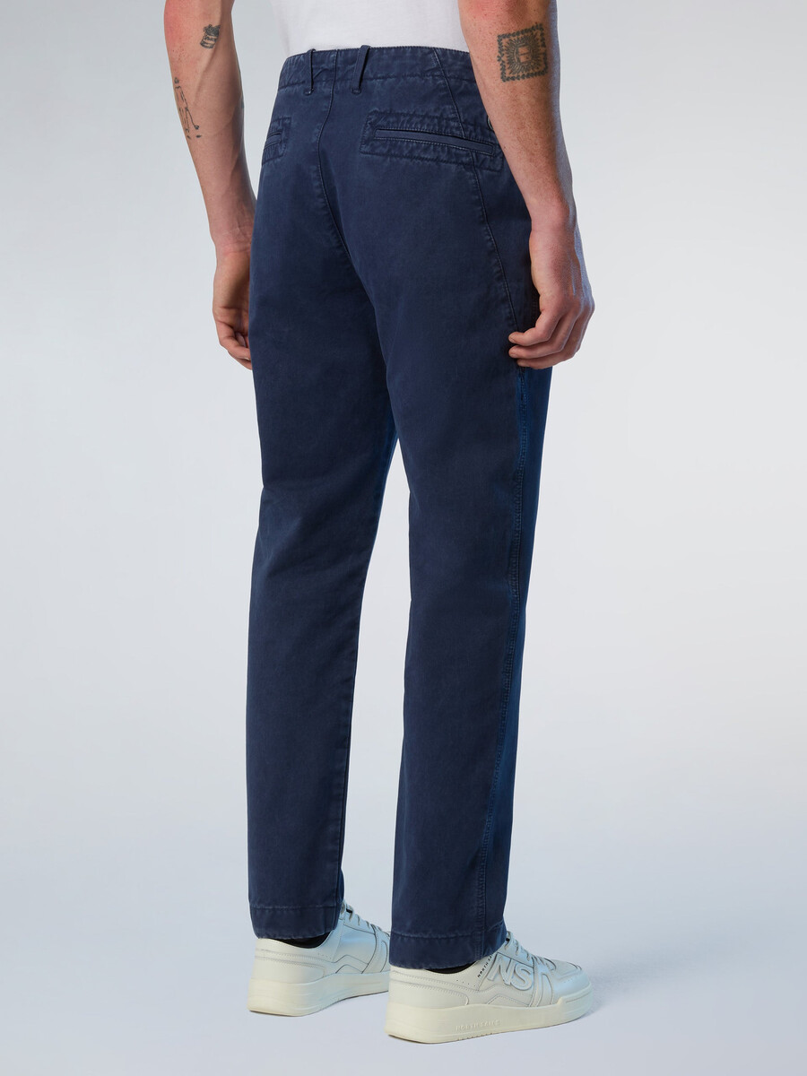 pantalones cargo de gabardina de archivo