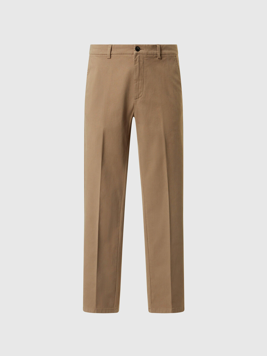 pantalones chinos de gabardina defender