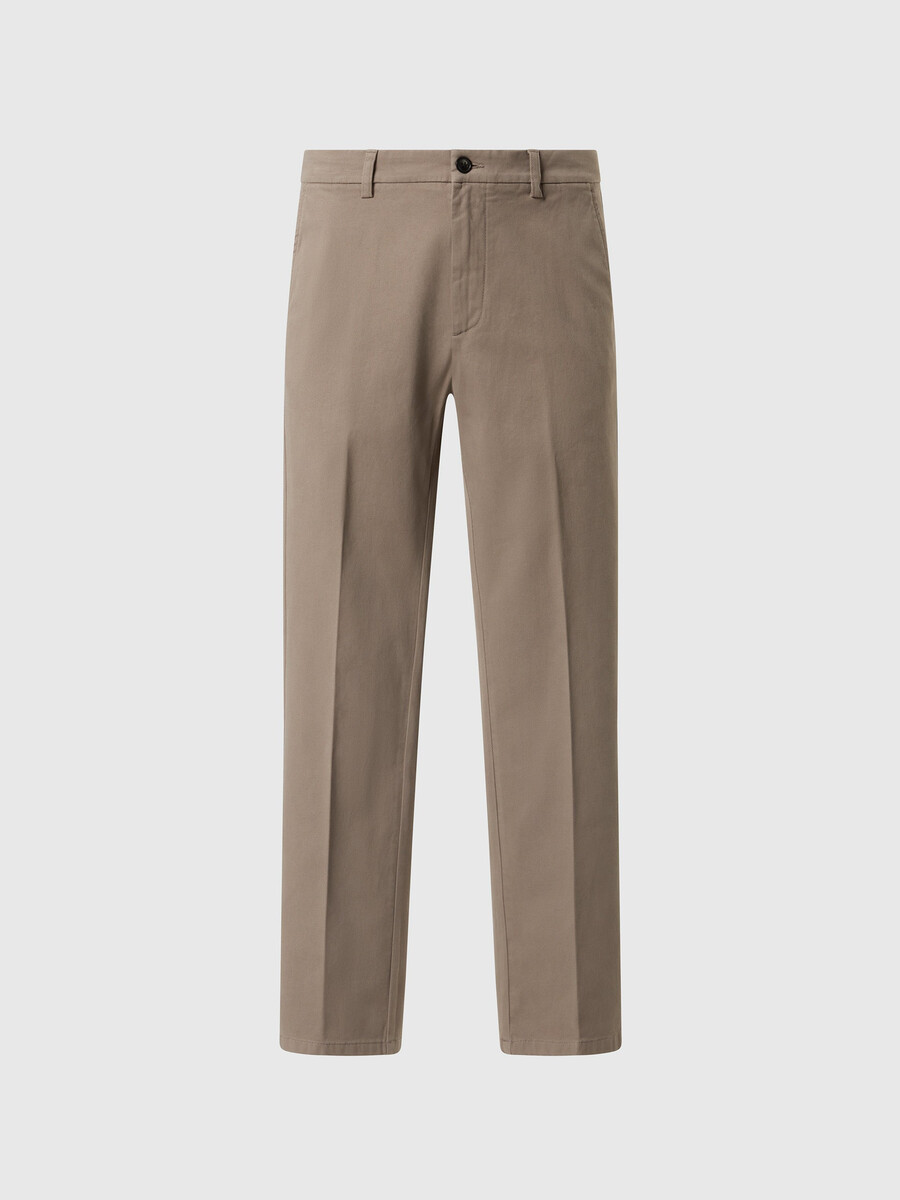 pantalones chinos de gabardina defender