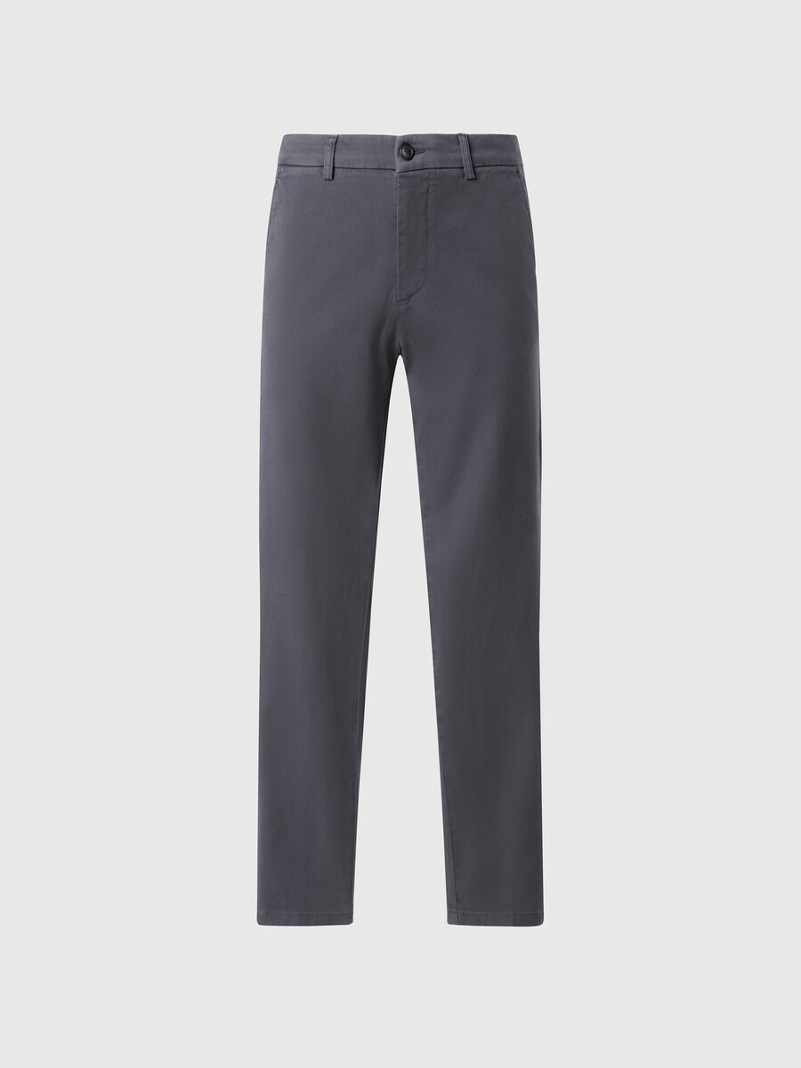 pantalones chinos de gabardina defender