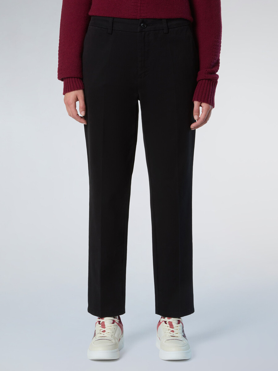 pantalones chinos de pierna recta