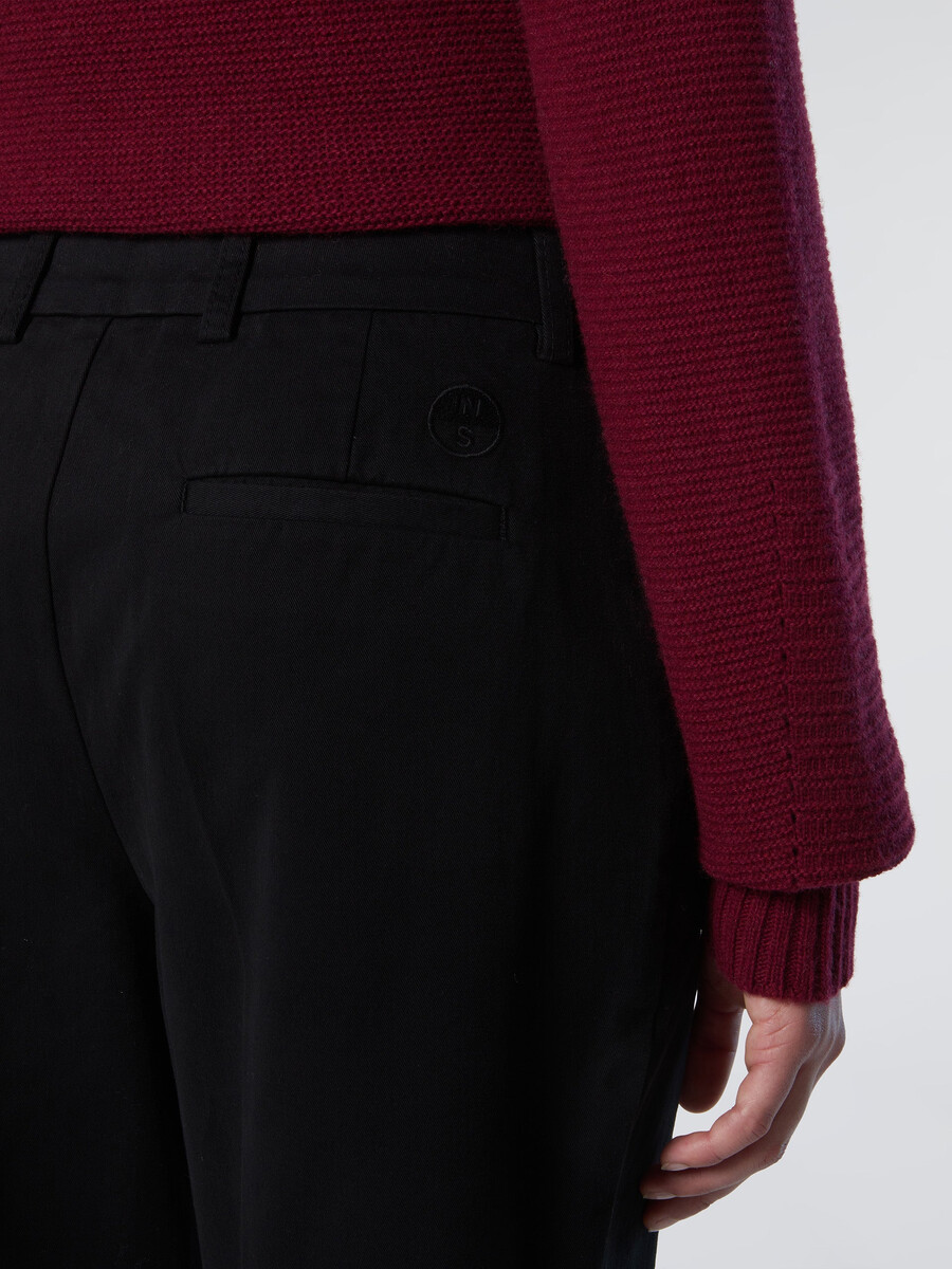 pantalones chinos de pierna recta