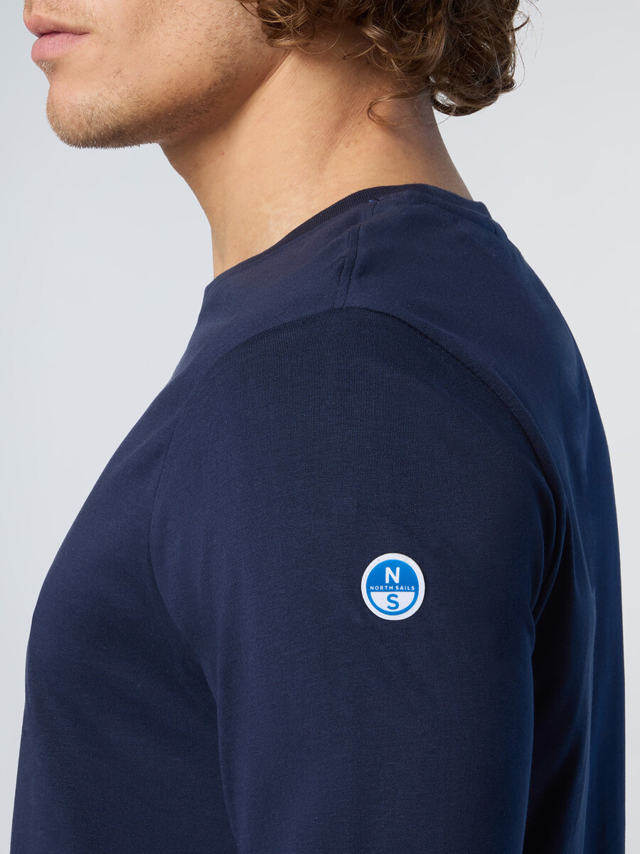 camiseta de manga larga de jersey