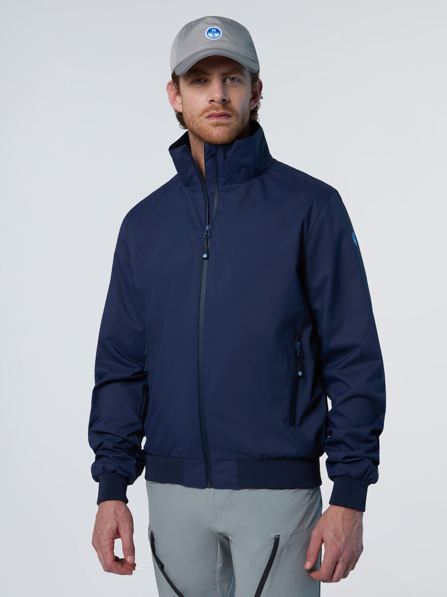 chaqueta marinera con forro de malla