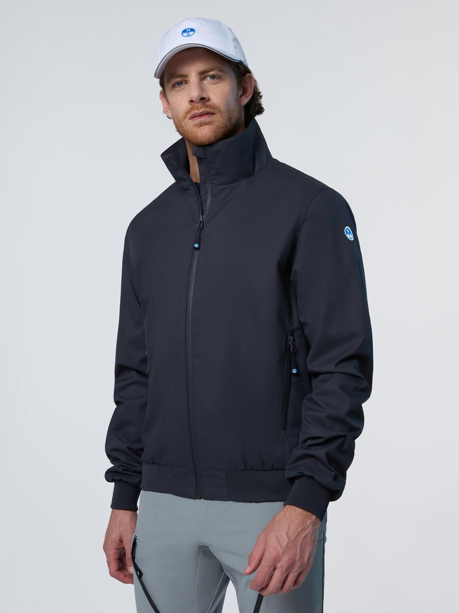 chaqueta marinera con forro de malla