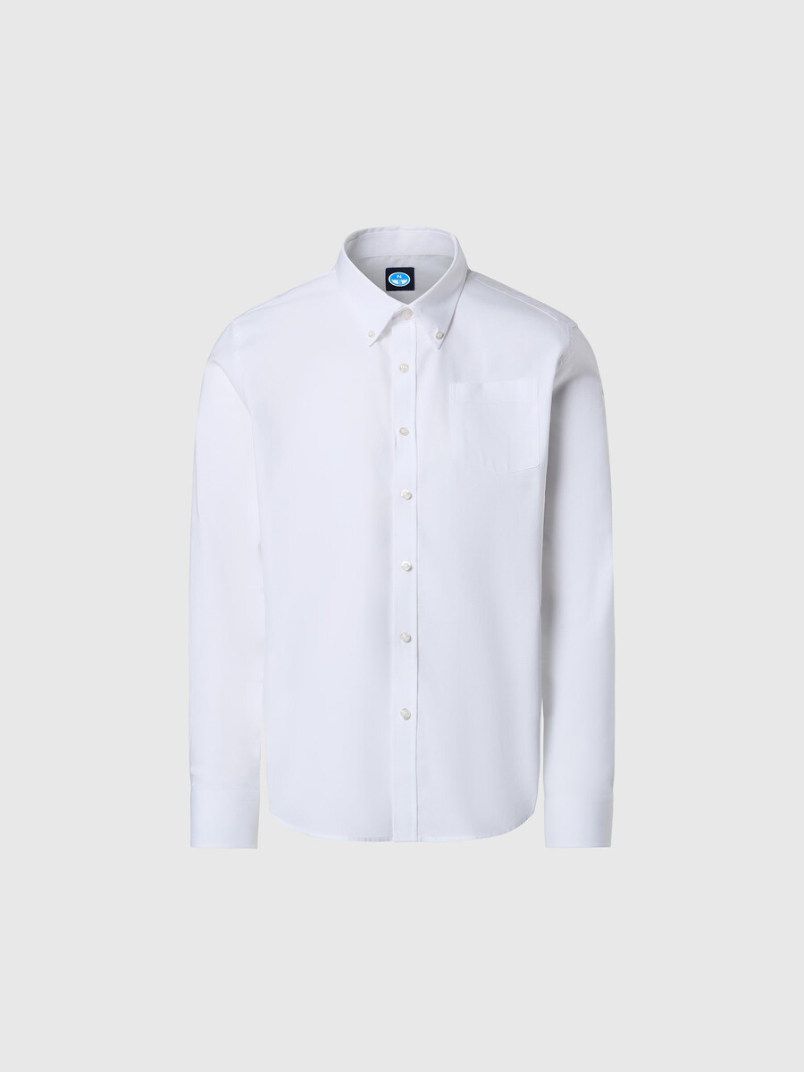 camisa oxford pinpoint