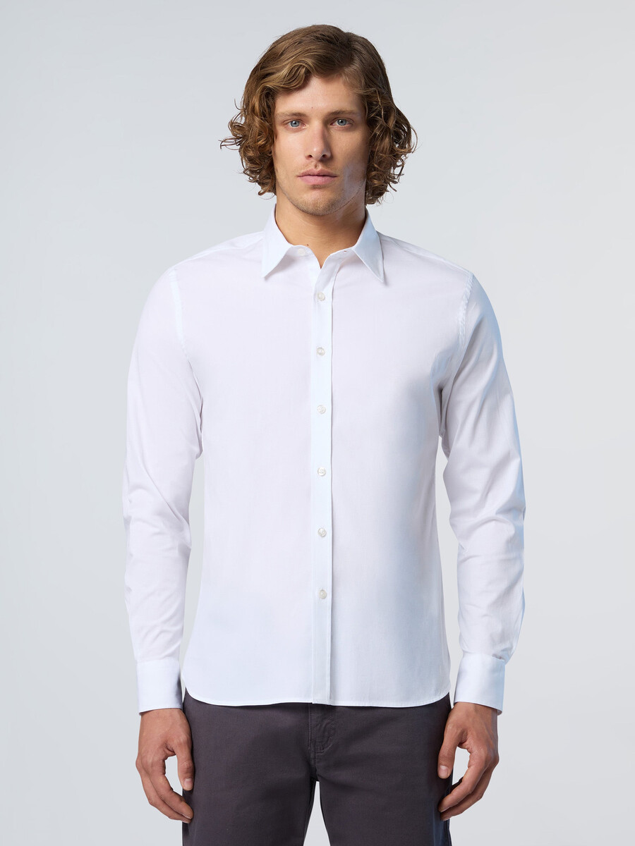 camisa de popelina