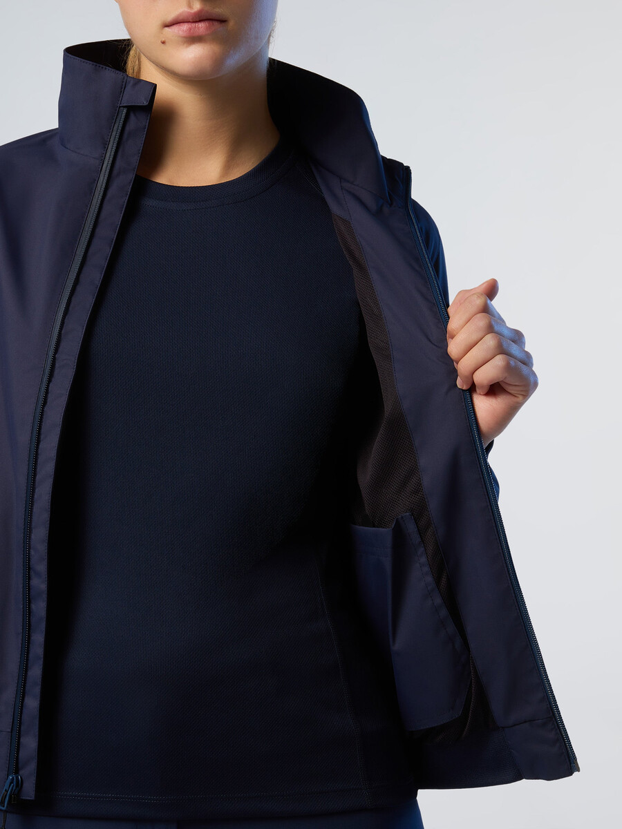 chaqueta marinera con forro de malla