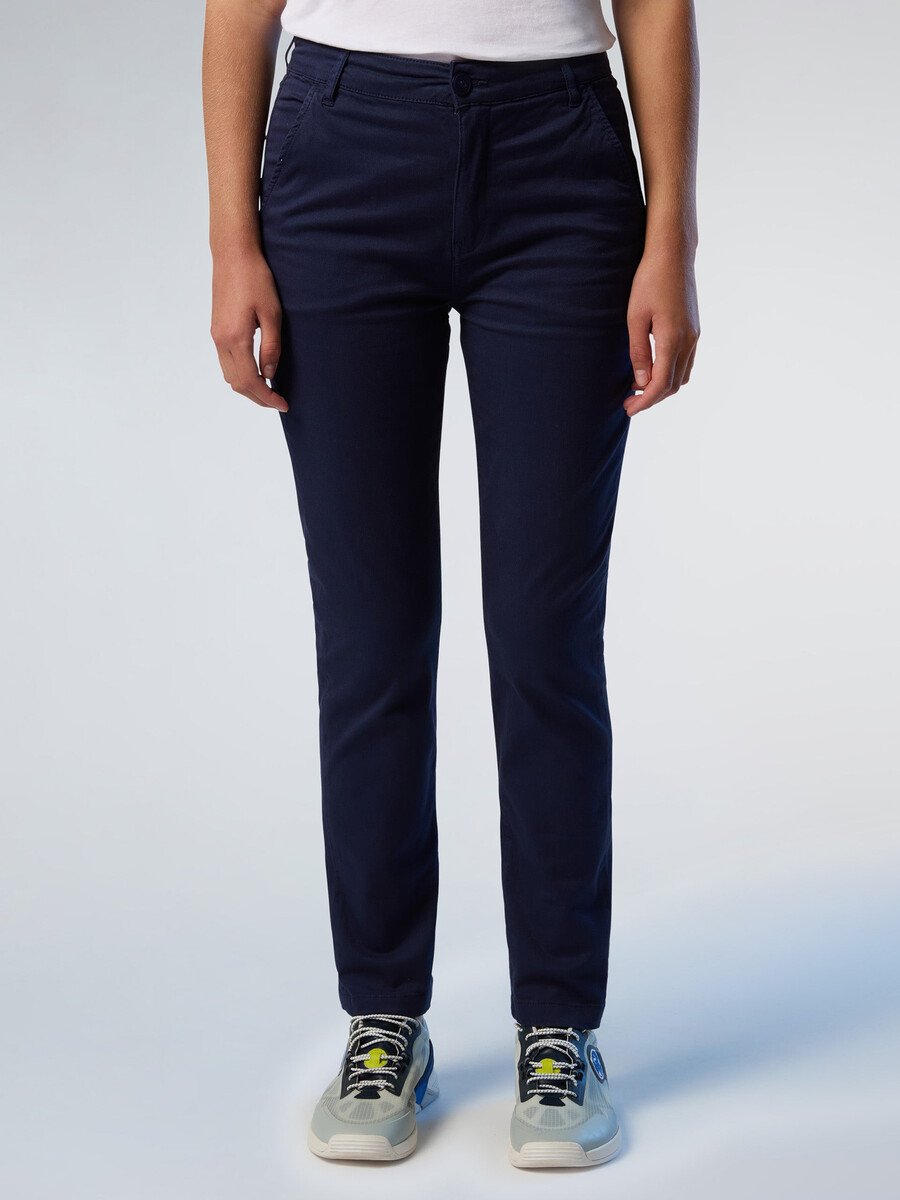 pantalones chinos de gabardina