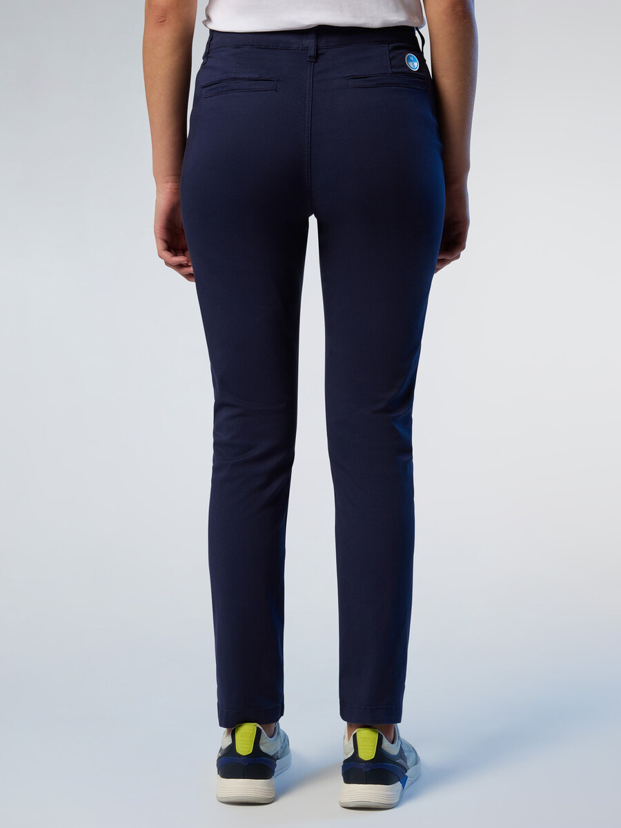 pantalones chinos de gabardina