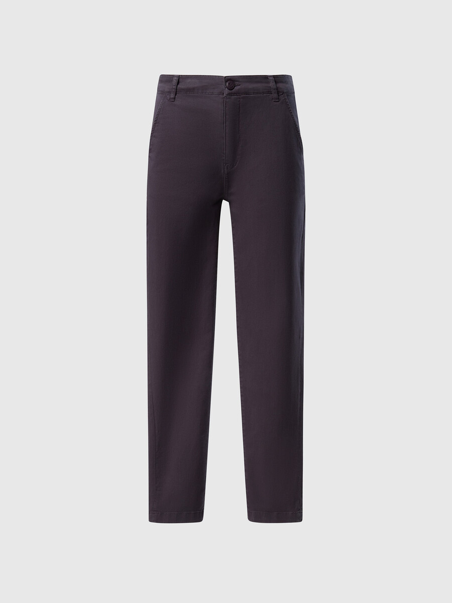 pantalones chinos de gabardina