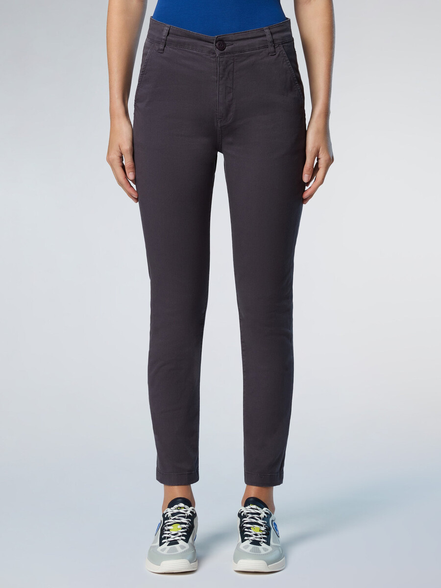 pantalones chinos de gabardina