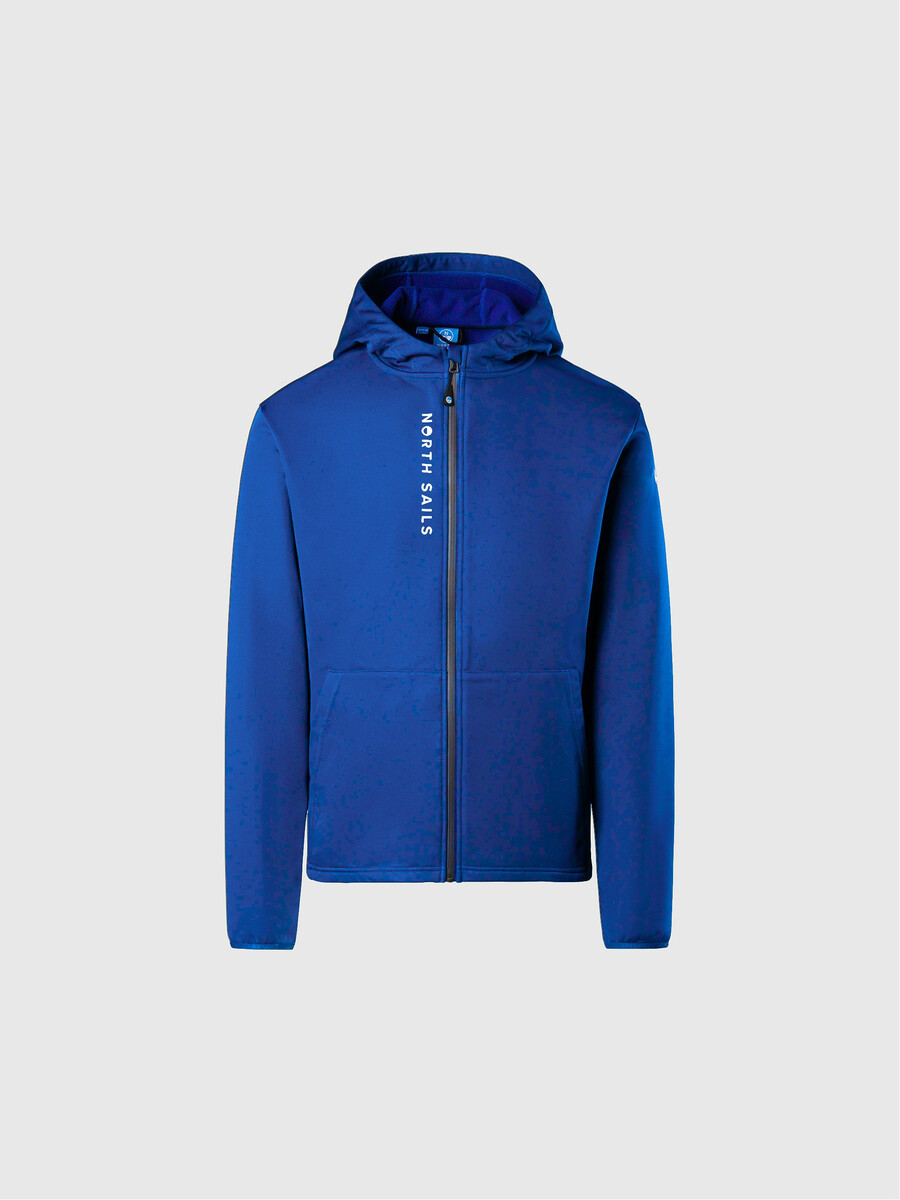 sudadera con cremallera softshell