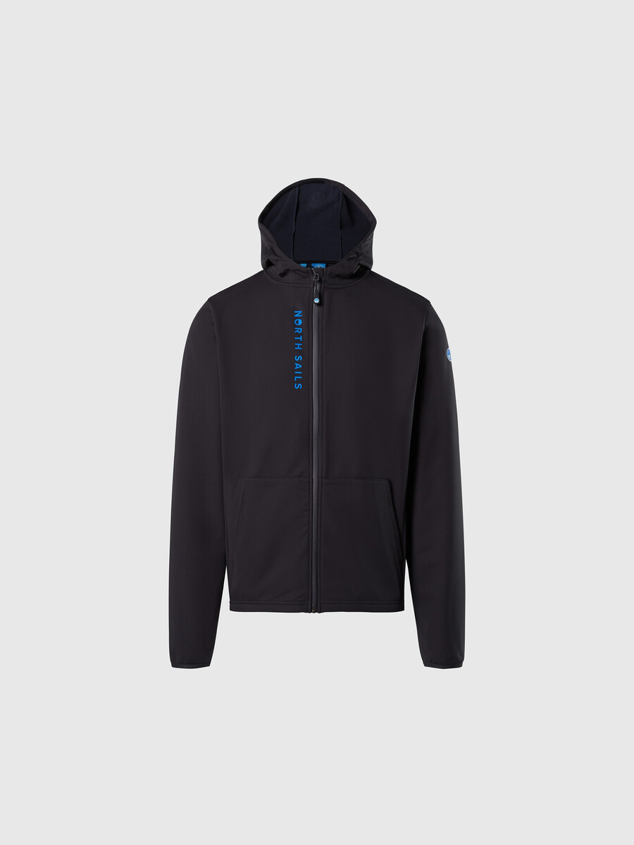 sudadera con cremallera softshell
