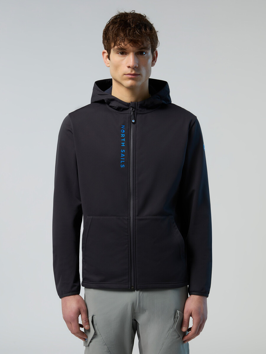 sudadera con cremallera softshell