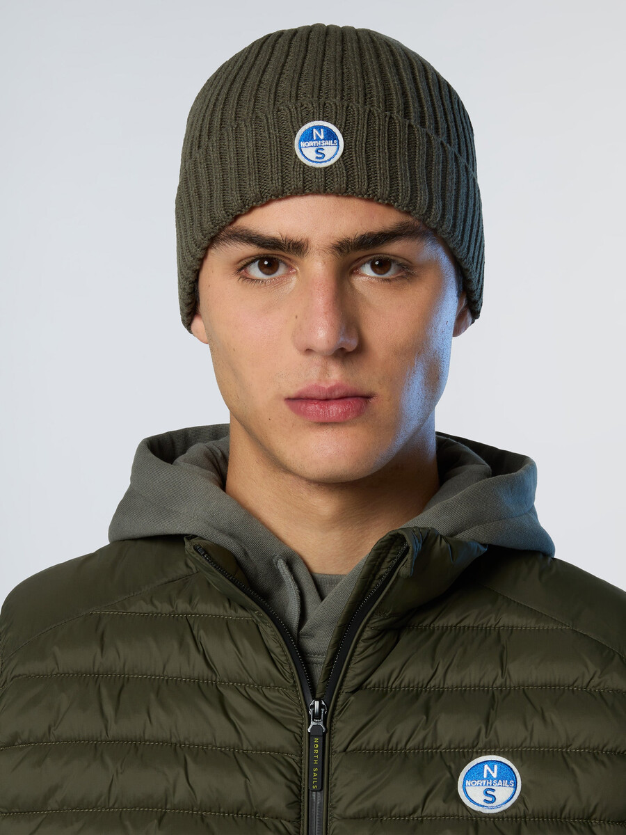gorro de canalé con forro polar