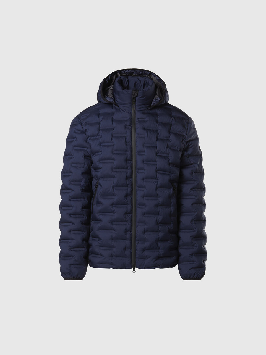 chaqueta acolchada laser