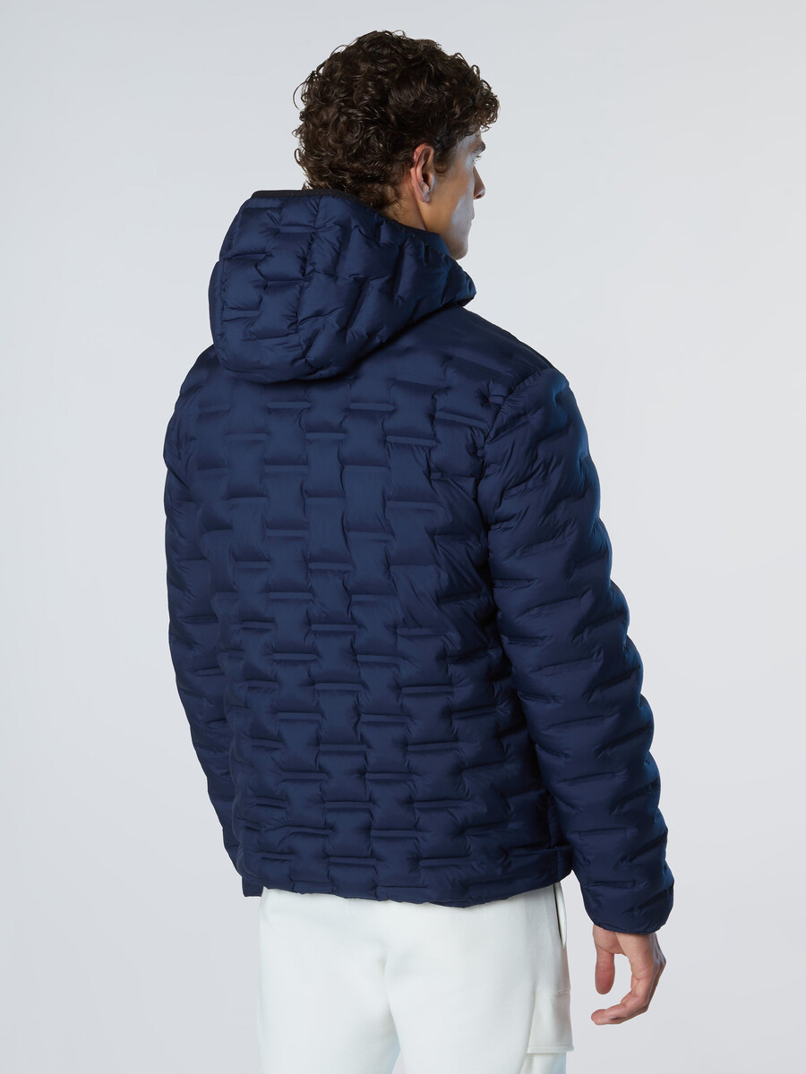 chaqueta acolchada laser