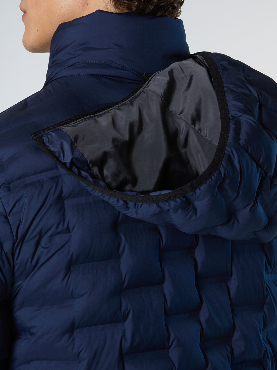 chaqueta acolchada laser