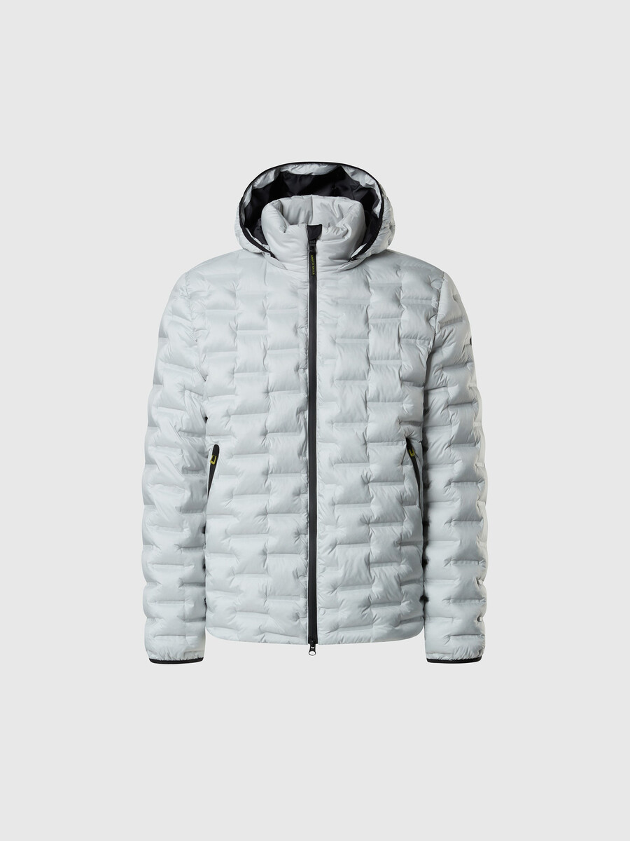chaqueta acolchada laser