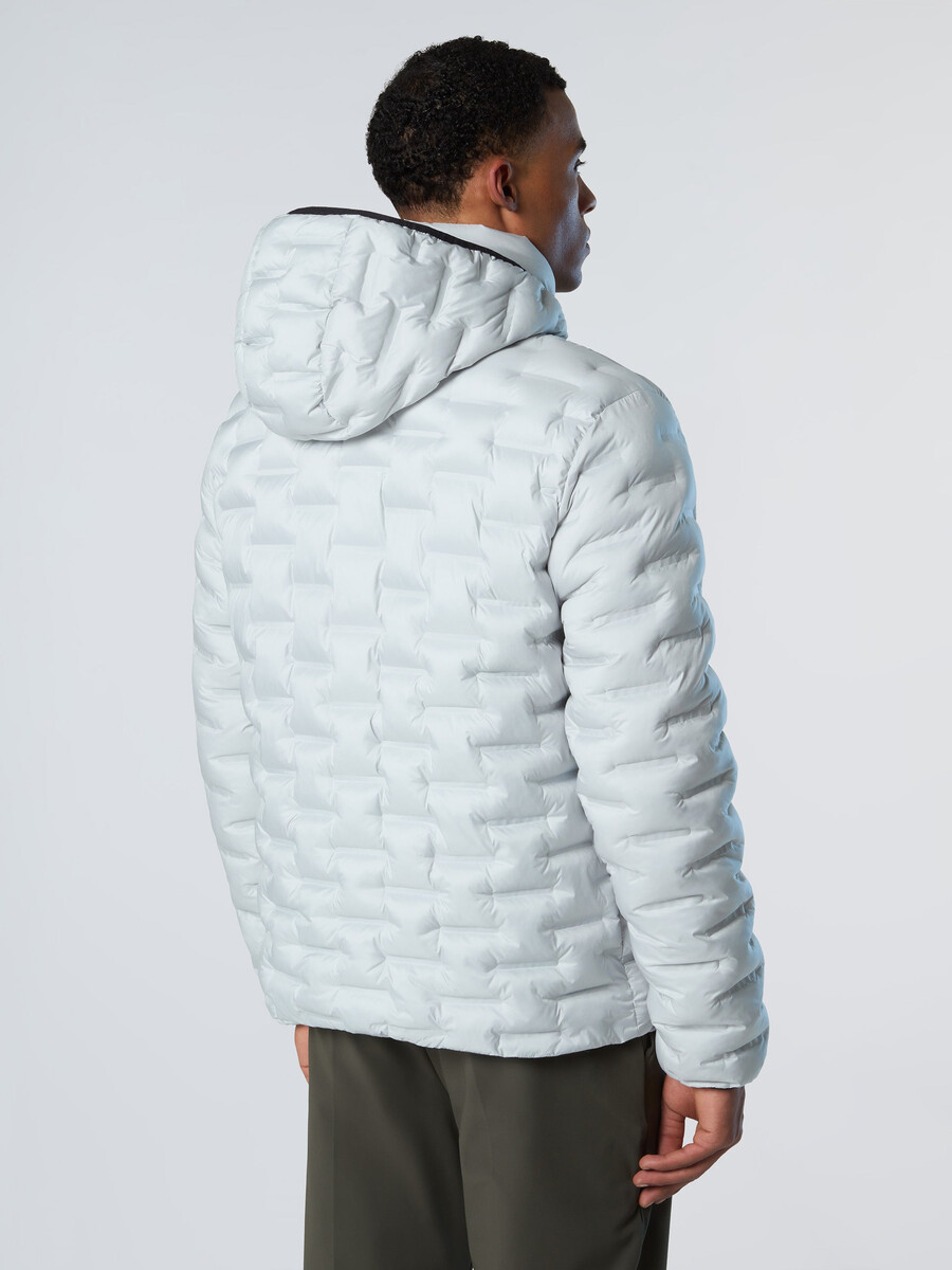 chaqueta acolchada laser