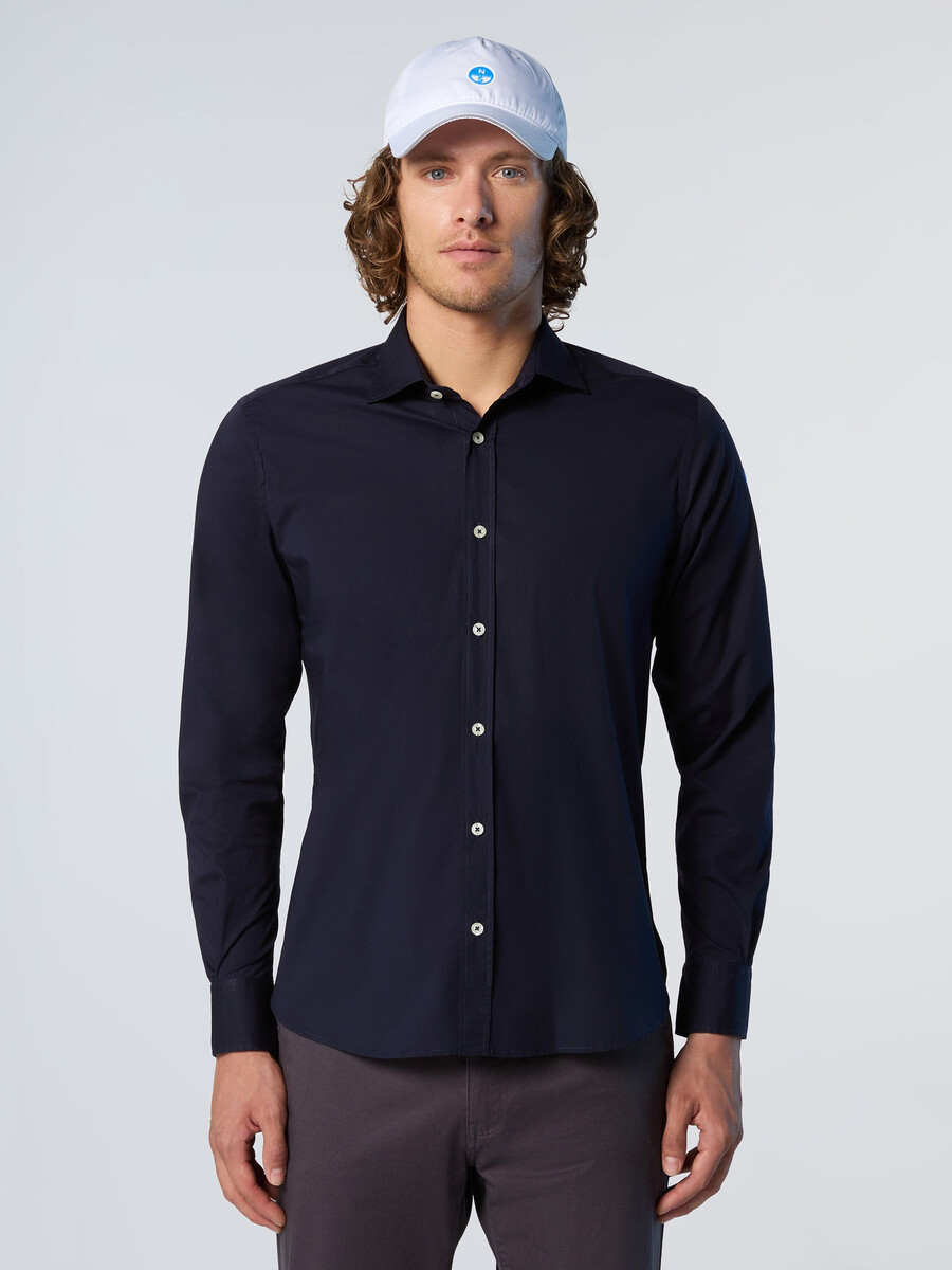 camisa de popelina