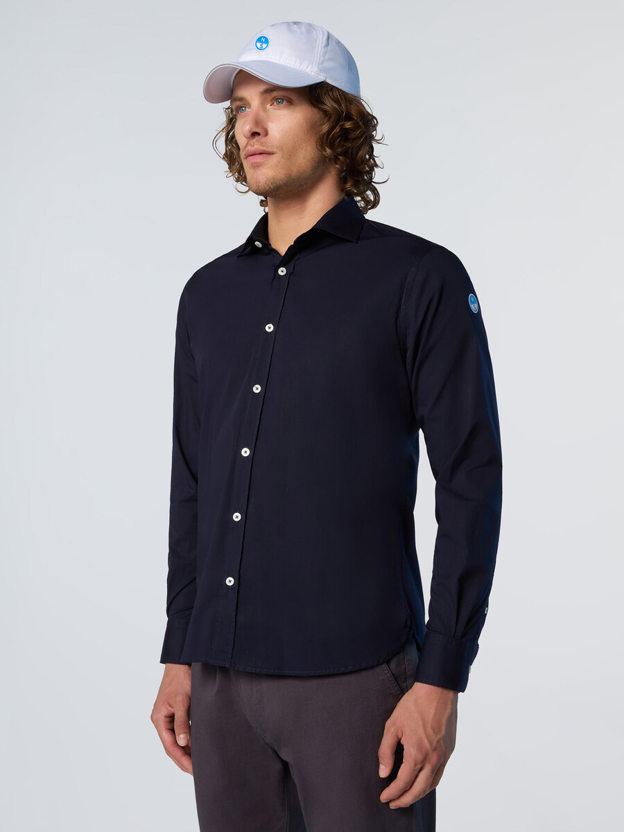 camisa de popelina