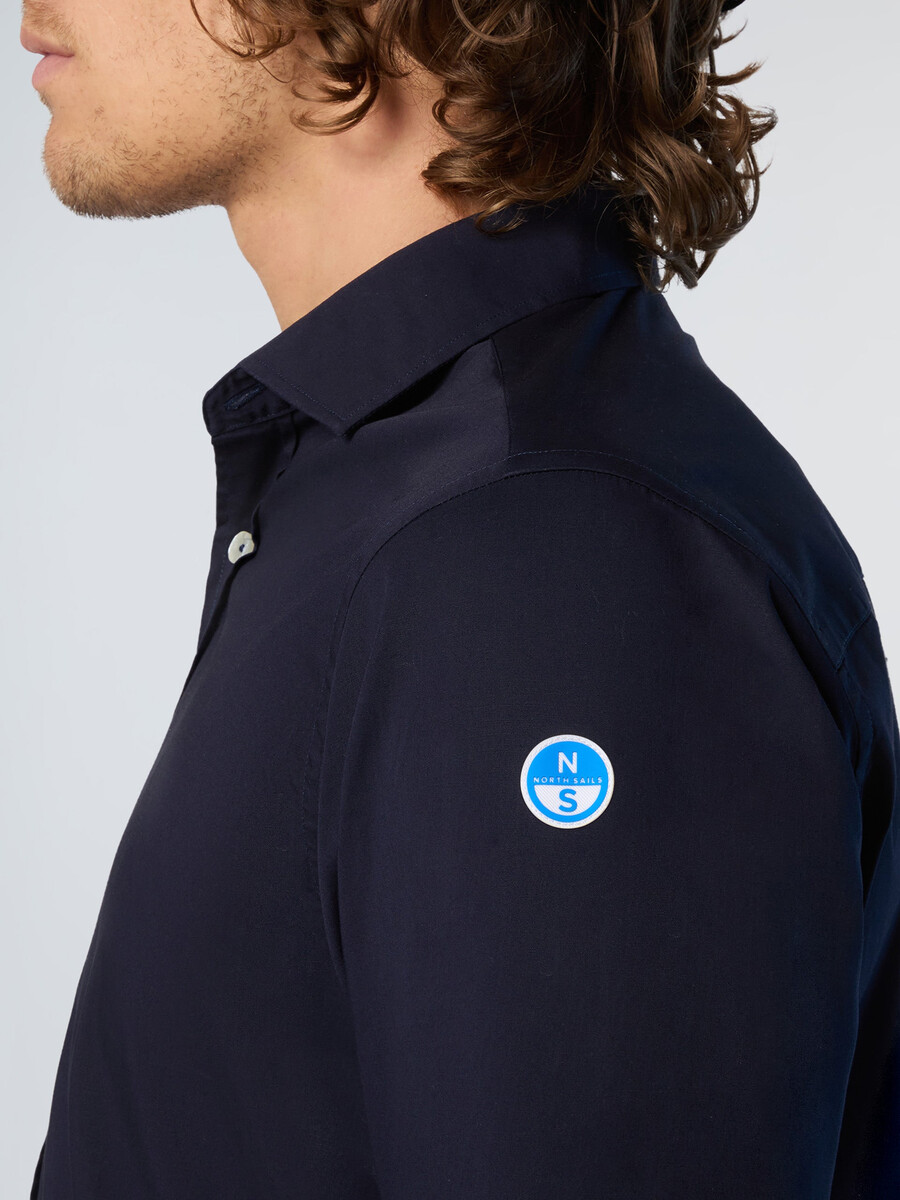 camisa de popelina