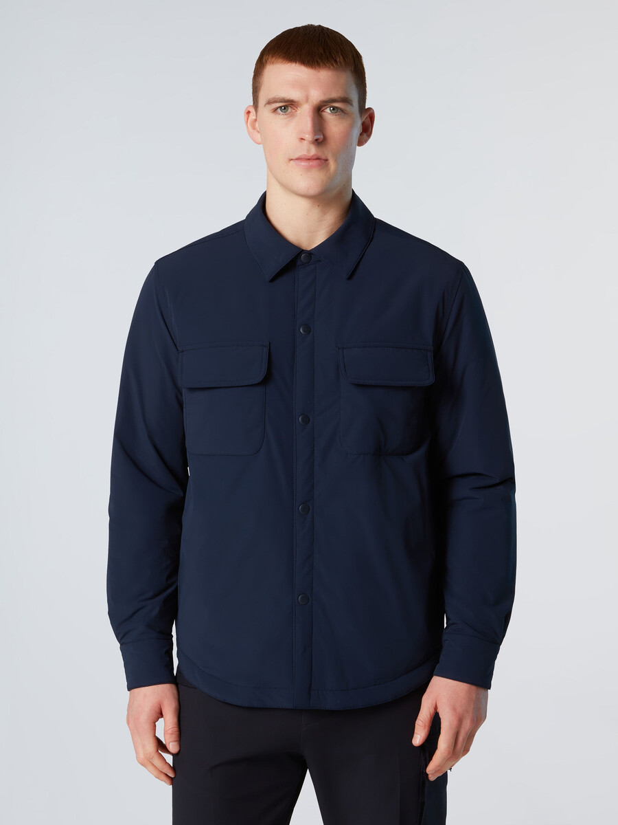 camisa de nailon acolchada black sails