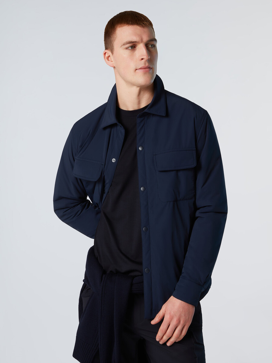 camisa de nailon acolchada black sails