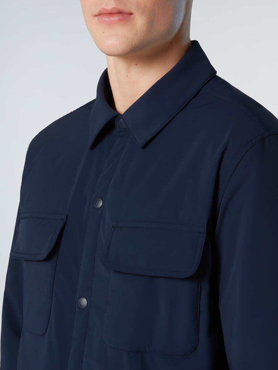 camisa de nailon acolchada black sails