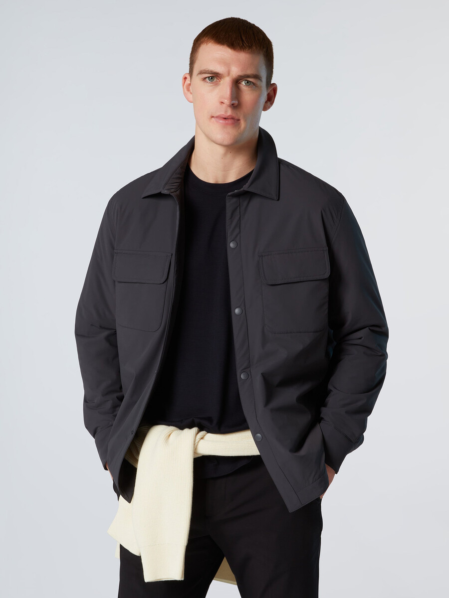 camisa de nailon acolchada black sails