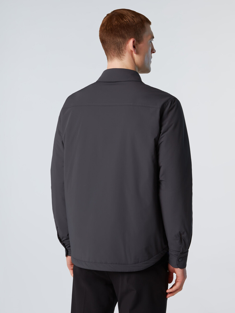 camisa de nailon acolchada black sails