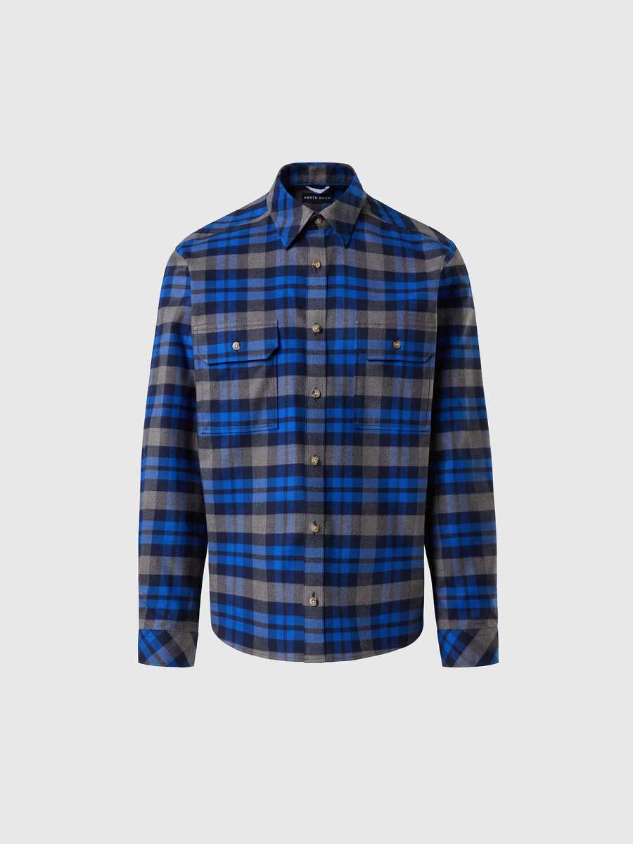 camisa de franela a cuadros