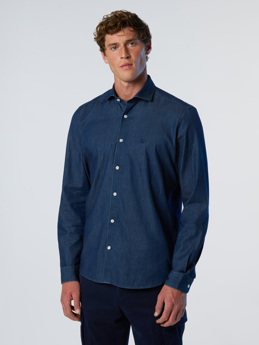 camisa de sarga vaquera
