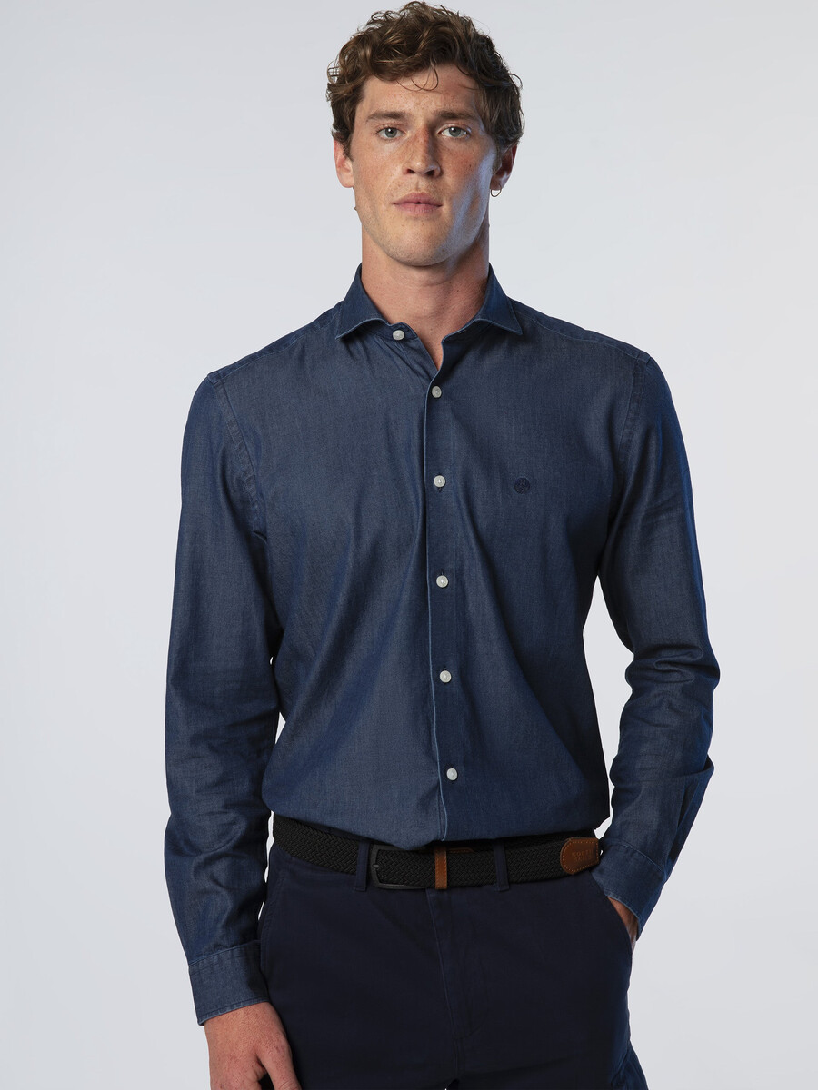 camisa de sarga vaquera