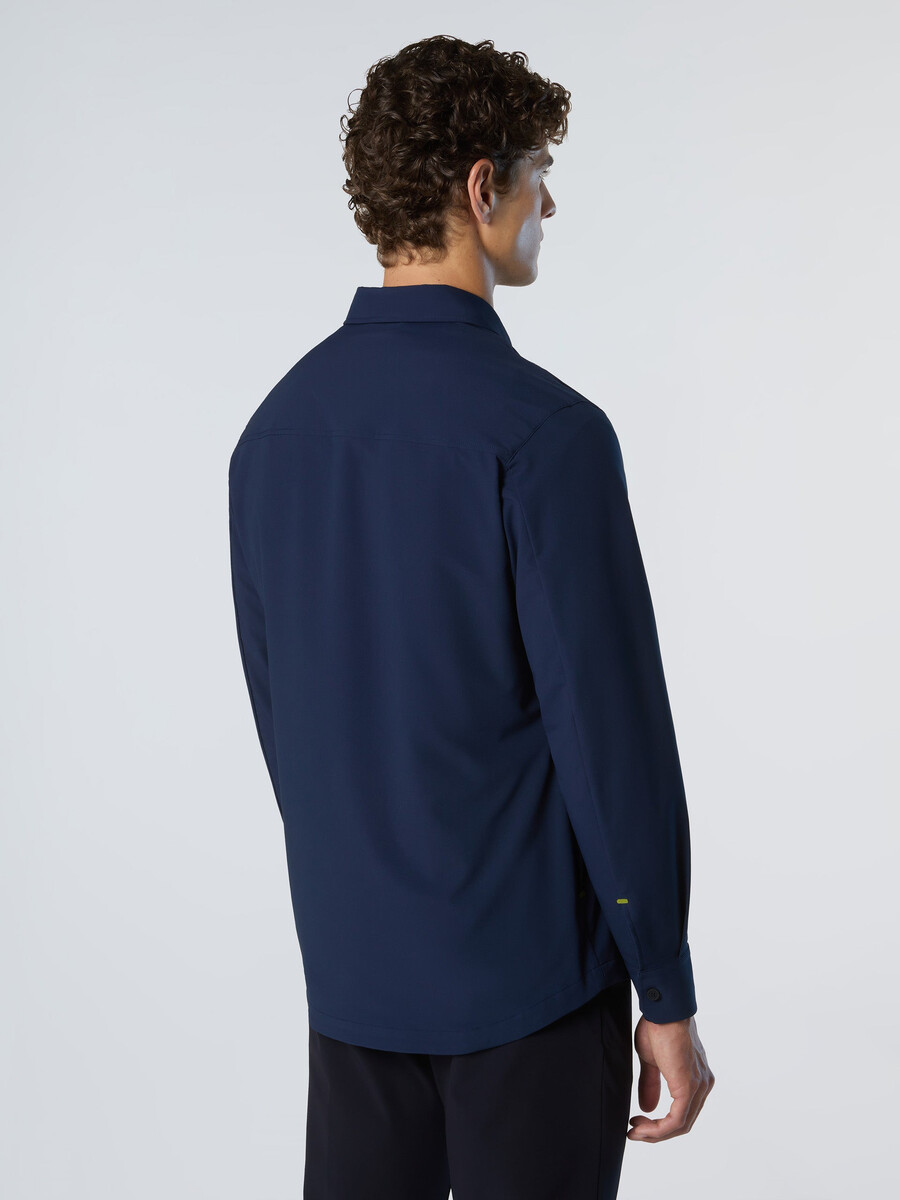sobrecamisa de piqué técnico