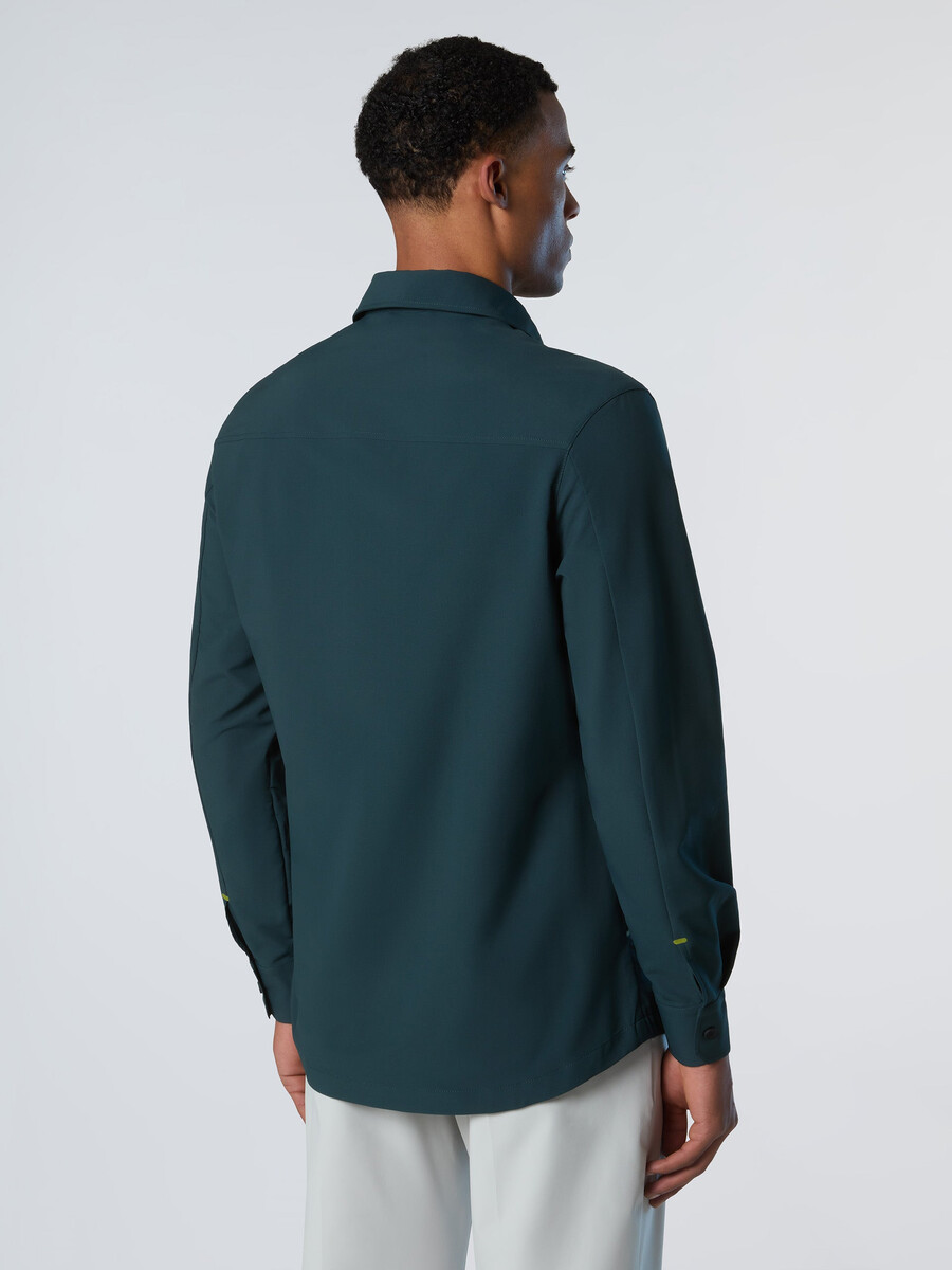 sobrecamisa de piqué técnico