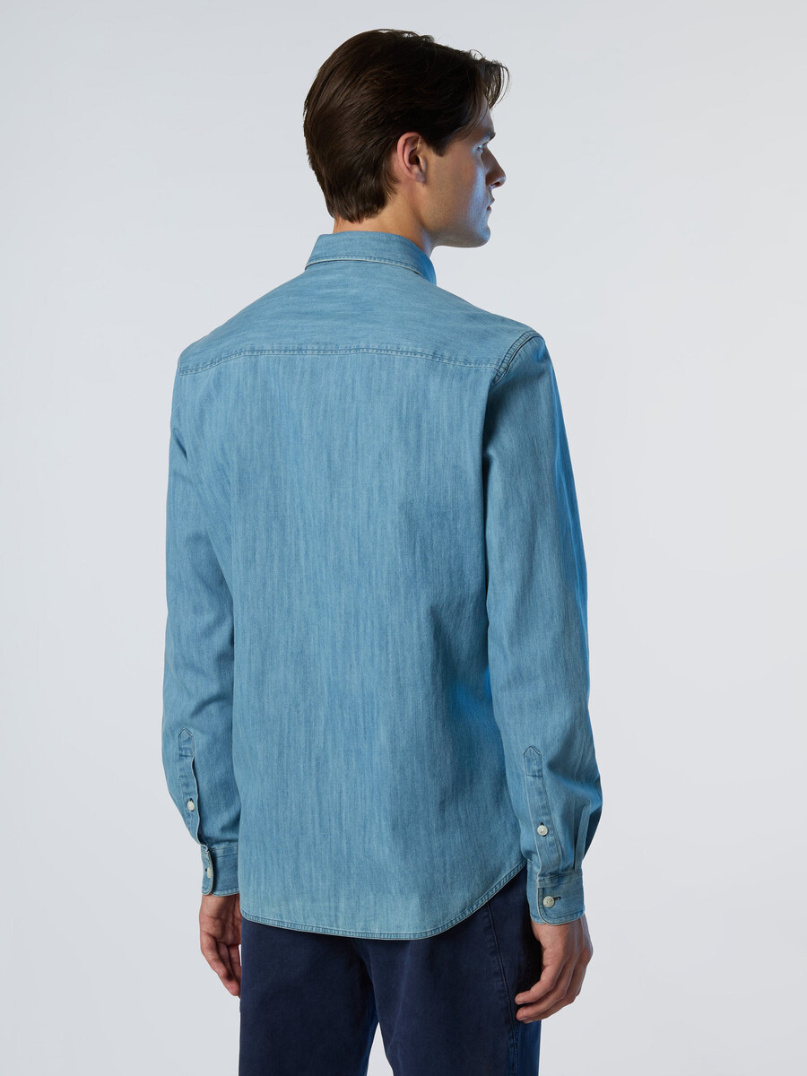 camisa vaquera clara