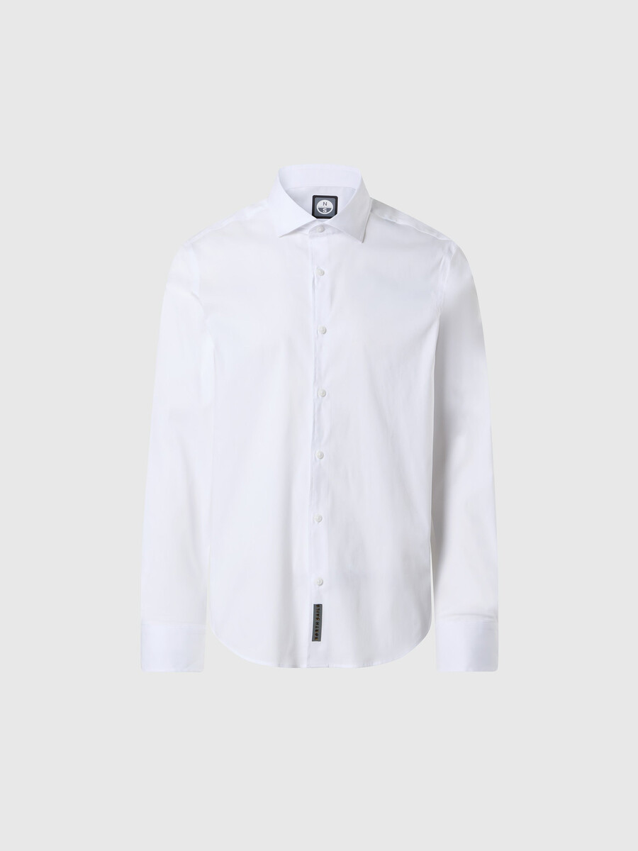 camisa de popelina técnica