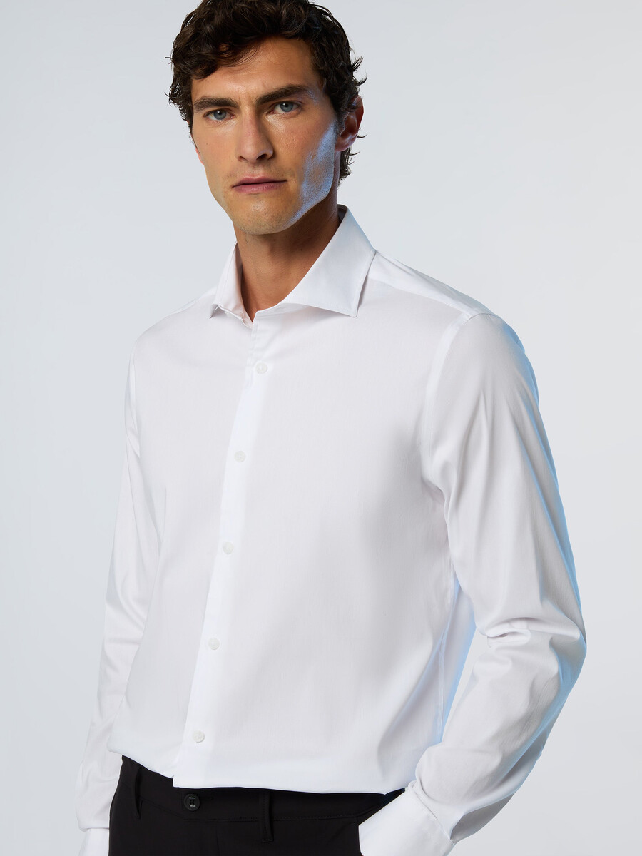 camisa de popelina técnica