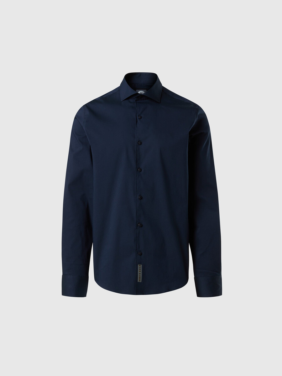 camisa de popelina técnica