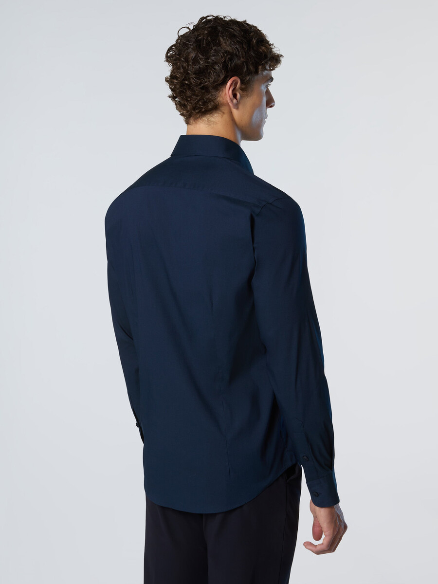 camisa de popelina técnica