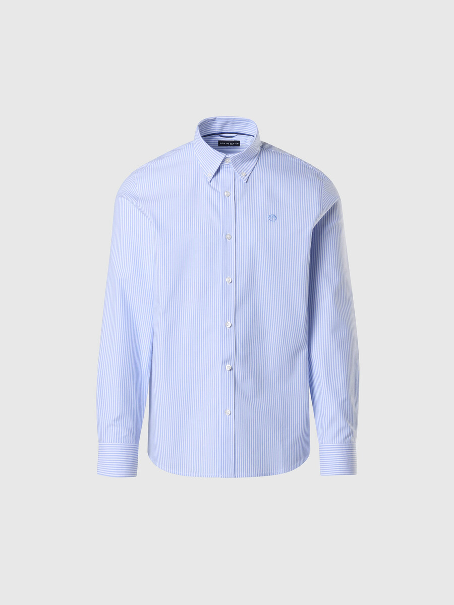 camisa oxford a rayas