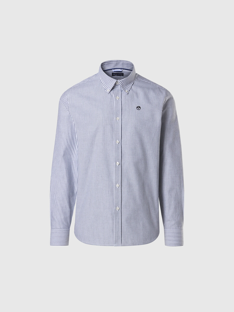 camisa oxford a rayas